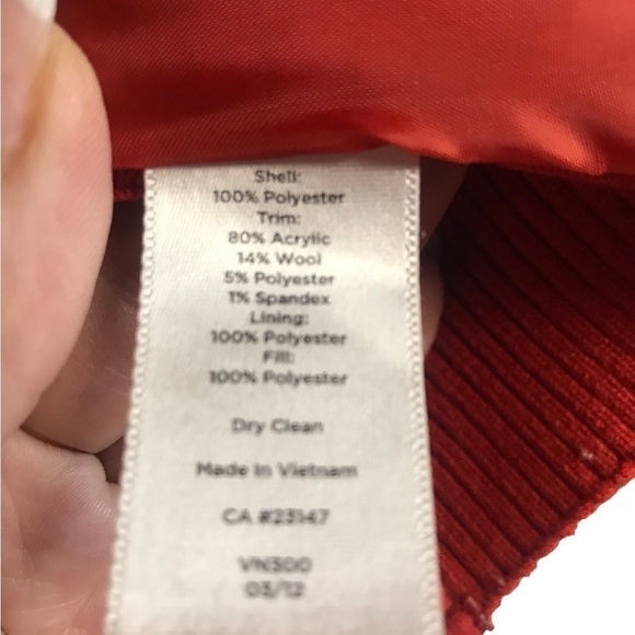 Talbots Burnt Orange Vest Size S - Picture 10 of 13